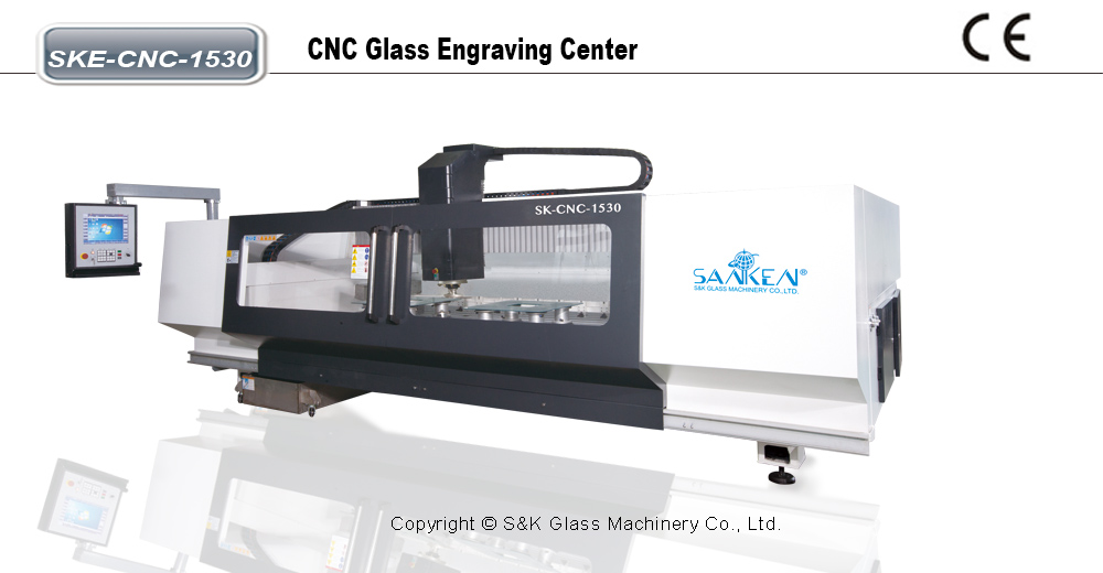 SKE-CNC-1630 玻璃表面刻花机